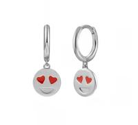 Earrings Stud Women Jewellery Jewelry Round Smiley Face Hollow For Fashion Happiness Pendant Party Accessories W0419-S
