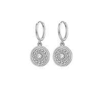Earrings Stud Women Jewellery Jewelry Round Smiley Face Hollow For Fashion Happiness Pendant Party Accessories W0408-S