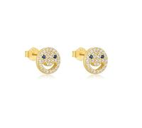 Earrings Stud Women Jewellery Jewelry S925 Heart Shaped Smiley Face For Pendant Show Your Beauty Versatile Fashion Exquisite 2