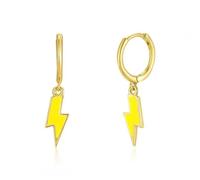 Earrings Stud Women Jewellery Jewelry Simple Cute Pink/Purple/Yellow/Blue Heart Shaped Round For Style W0154-Yellow