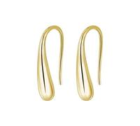 Earrings Stud Women Jewellery Jewelry Simple Teardrop-Shaped For Women, And Elegant Retro Jewelry, Fashionable Exquisite Versatile Gold-1Pair