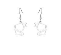 Earrings Stud Women Jewellery Jewelry Snake For Animal Cute Pendant Drop Birthday Trend Accessories Silver