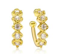 Earrings Stud Women Jewellery Jewelry Women'S Classic Clear Clip Non-Piercing Personalized Accessories B1185-Y