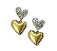 Earrings Stylish Ear Jewelry Golden Studs Accessories Alloy Texture for Trendy Student and Professionals Vintage Studs Earrings