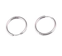 Earrings Titanium Steel Minimalist Smooth Surface Ear Studs Fashion Simple Jewelry Elegant Daily Wear Gift for Women