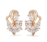 EarringStud Women Noble And GenerouNatural Flower FashionladieWedding Birthday