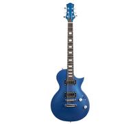 EART EGLP-610 Electric Guitar Solid-Body Electric Guitar,Custom Alnico-II Humbuckers, Satin Sapphire Blue