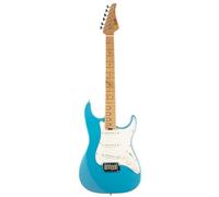EART Guitars NK-VS60 Vintage Tones Alnico V Pickups Roasted Maple Neck Two Point Tremolo Style Electric Guitars Blue