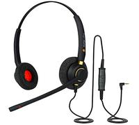 eartec office Compatible Single Ear Headset for Yealink SIP W52P Wireless Handset + FREE 2.5ml Jack Lead EAR308 + QD011 (EAR510D)