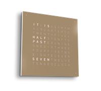 Earth 45 Steel Series Wall Clock / Timepiece English QLOCKTWO - 4250605870676