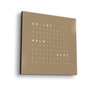 Earth 45 Steel Series Wall Clock / Timepiece German QLOCKTWO - 4250605869953