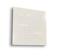 Earth 45 Steel Series Wall Clock / Timepiece German QLOCKTWO - 4250605870607