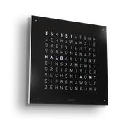 Earth 90 Steel Series Wall Clock / Timepiece German QLOCKTWO - 4250605833329