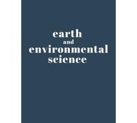 Earth and Environmental Science: A4 Lined Notebook
