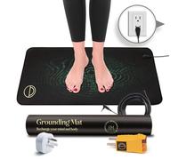 Earth and Moon, Grounding Mat for Sleeping, Earthing Mat Grounding Pad Universal Starter Kit, Grounding Mats for Overall Wellbeing, Get Grounded While You Sleep
