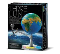 Earth and Moon Modelling Kit White one size