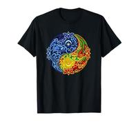 Earth and Sky Yin Yang T-Shirt