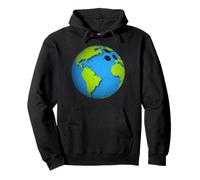 Earth Bowling Ball. Earth Day Favors. Funny Earth Day Pullover Hoodie