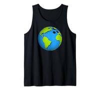 Earth Bowling Ball. Earth Day Favors. Funny Earth Day Tank Top