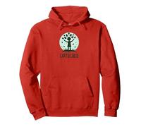 Earth Child Eco-Friendly Nature Lover Pullover Hoodie, Adult Unisex, Red, M