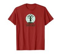 Earth Child Eco-Friendly Nature Lover T-Shirt, Men, Cranberry, S