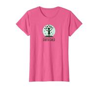 Earth Child Eco-Friendly Nature Lover T-Shirt, Women, Pink Heather, S