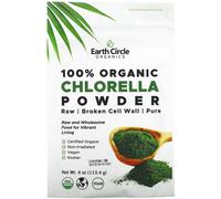 Earth Circle Organics, 100% Organic Chlorella Powder, 4 oz (113.4 g)