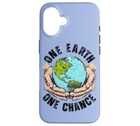 Earth Conservation One Earth One Chance Planet Protection Case for iPhone 16