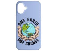 Earth Conservation One Earth One Chance Planet Protection Case for iPhone 16 Plus