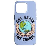 Earth Conservation One Earth One Chance Planet Protection Case for iPhone 16 Pro