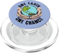 Earth Conservation One Earth One Chance Planet Protection PopSockets PopGrip for MagSafe