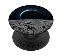 Earth Crescent Horizon View Astronomy Astrophysics Scene PopSockets Adhesive PopGrip