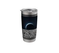Earth Crescent Horizon View Astronomy Astrophysics Scene Stainless Steel Insulated Tumbler