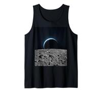 Earth Crescent Horizon View Astronomy Astrophysics Scene Tank Top