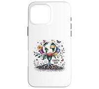 Earth Day 2026 Botanical Roots Global Bloom Creation Case for iPhone 16 Pro Max