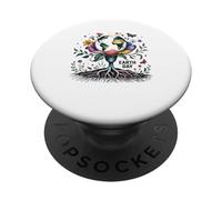 Earth Day 2026 Botanical Roots Global Bloom Creation PopSockets Adhesive PopGrip