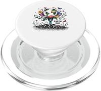 Earth Day 2026 Botanical Roots Global Bloom Creation PopSockets PopGrip for MagSafe
