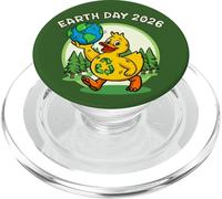 Earth Day 2026 Cruise Duck Recycle Globe Eco Friendly Fun PopSockets PopGrip for MagSafe