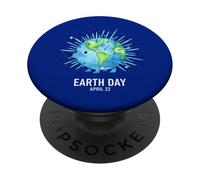 Earth Day 2026 Hedgehog Art PopSockets Adhesive PopGrip