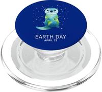 Earth Day 2026 Otter Art PopSockets PopGrip for MagSafe