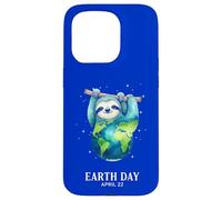 Earth Day 2026 Sloth Art Case for iPhone 15 Pro