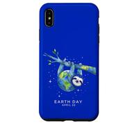 Earth Day 2026 Sloth Art Case for iPhone XS Max