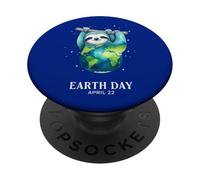 Earth Day 2026 Sloth Art PopSockets Adhesive PopGrip