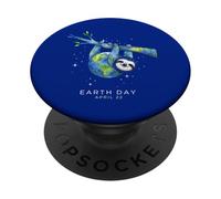 Earth Day 2026 Sloth Art PopSockets Adhesive PopGrip
