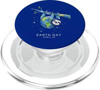 Earth Day 2026 Sloth Art PopSockets PopGrip for MagSafe