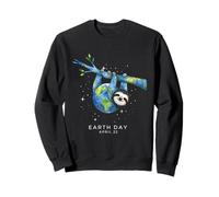 Earth Day 2026 Sloth Art Sweatshirt