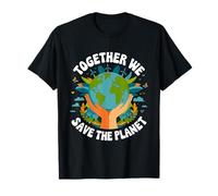 Earth Day 2026 Together We Save Planet Men Women Kids Cute T-Shirt