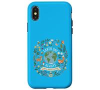 Earth Day Always Love Protect Nature Cute Planet Case for iPhone X/XS