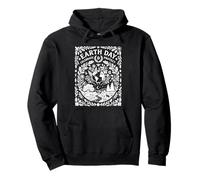 Earth Day Celebrate Protect Planet Nature Design Pullover Hoodie