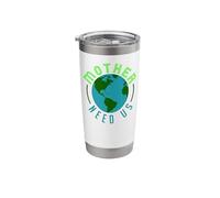 Earth Day Climate Change Global Warming Stainless Steel Insulated Tumbler